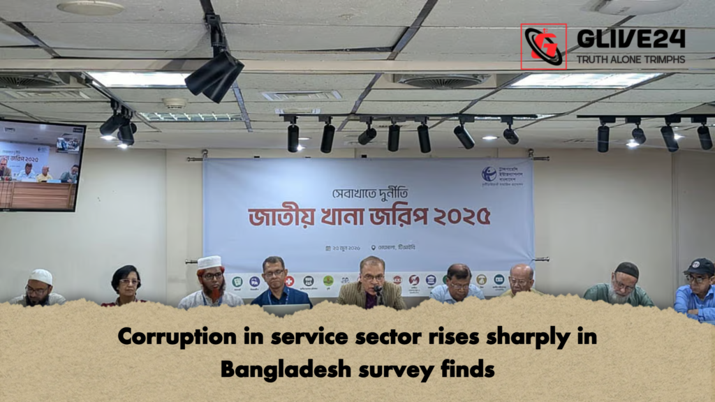 Corruption in service sector rises sharply in Bangladesh survey finds Corruption in service sector rises sharply in Bangladesh survey finds