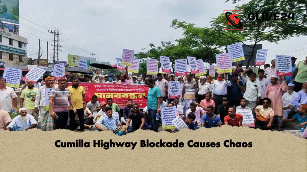 Cumilla Highway Blockade Causes Chaos Cumilla Highway Blockade Causes Chaos