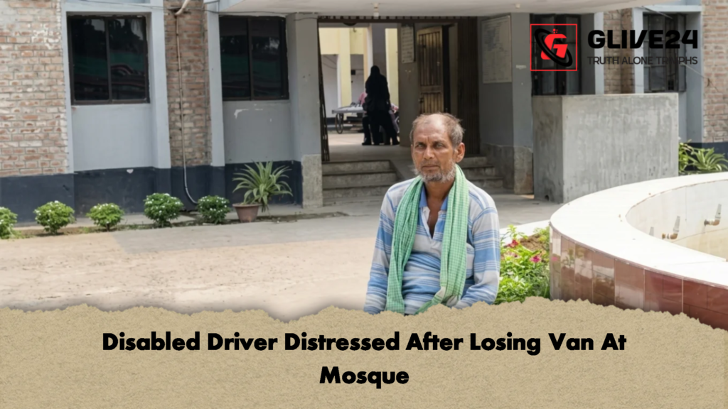 Disabled Driver Distressed After Losing Van At Mosque 2 Disabled Driver Distressed After Losing Van At Mosque