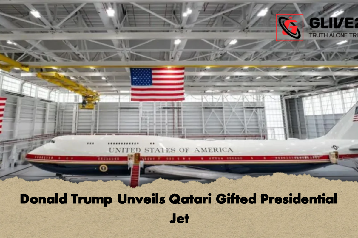 Donald Trump Unveils Qatari Gifted Presidential Jet