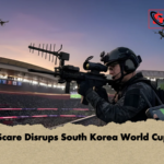 Drone Scare Disrups South Korea World Cup Camp Drone Scare Disrups South Korea World Cup Camp