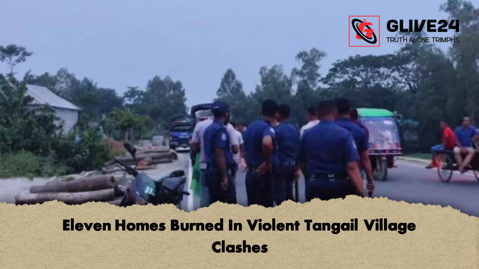 Eleven Homes Burned In Violent Tangail Village Clashes 1 Eleven Homes Burned In Violent Tangail Village Clashes