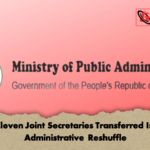 Eleven Joint Secretaries Transferred In Administrative Reshuffle 2 Eleven Joint Secretaries Transferred In Administrative Reshuffle