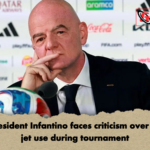 FIFA President Infantino faces criticism over private jet use during tournament FIFA President Infantino faces criticism over private jet use during tournament