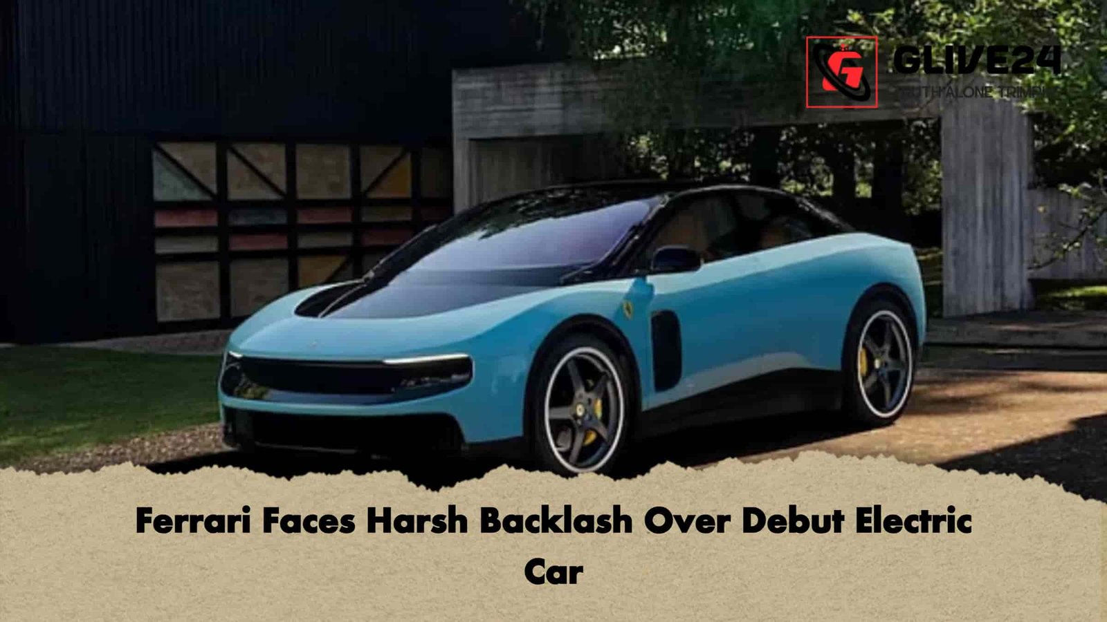 Ferrari Faces Harsh Backlash Over Debut Electric Car
