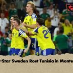 Five-Star Sweden Rout Tunisia in Monterrey