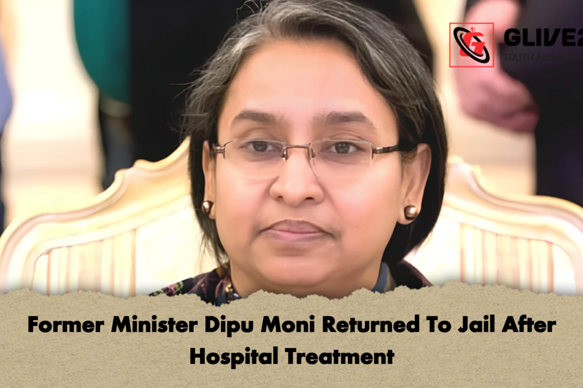 Former Minister Dipu Moni Returned To Jail After Hospital Treatment