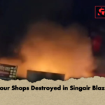 Four Shops Destroyed in Singair Blaze Four Shops Destroyed in Singair Blaze