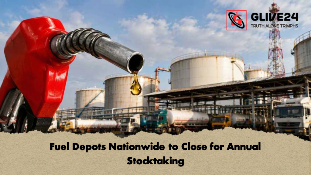 Fuel Depots Nationwide to Close for Annual Stocktaking 2 Fuel Depots Nationwide to Close for Annual Stocktaking