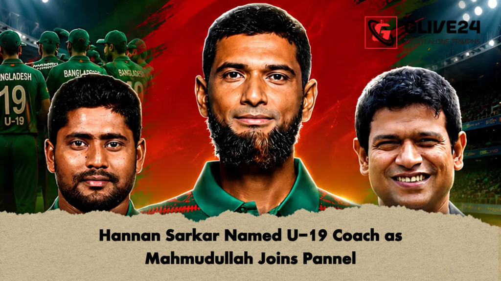 Hannan Sarkar Named U 19 Coach as Mahmudullah Joins Pannel 2 Hannan Sarkar Named U-19 Coach as Mahmudullah Joins Pannel