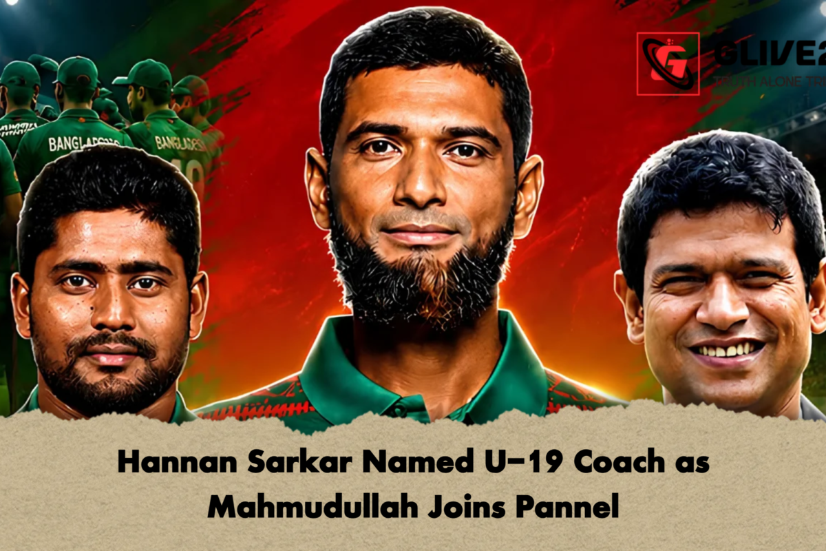 Hannan Sarkar Named U-19 Coach as Mahmudullah Joins Pannel