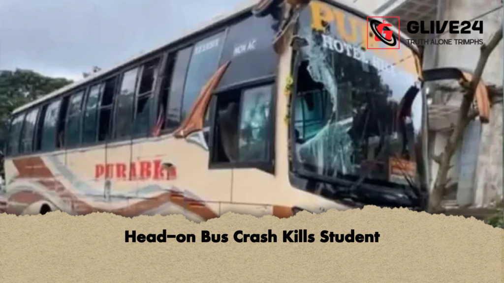 Head-on Bus Crash Kills Student 3 Head on Bus Crash Kills Student Head-on Bus Crash Kills Student