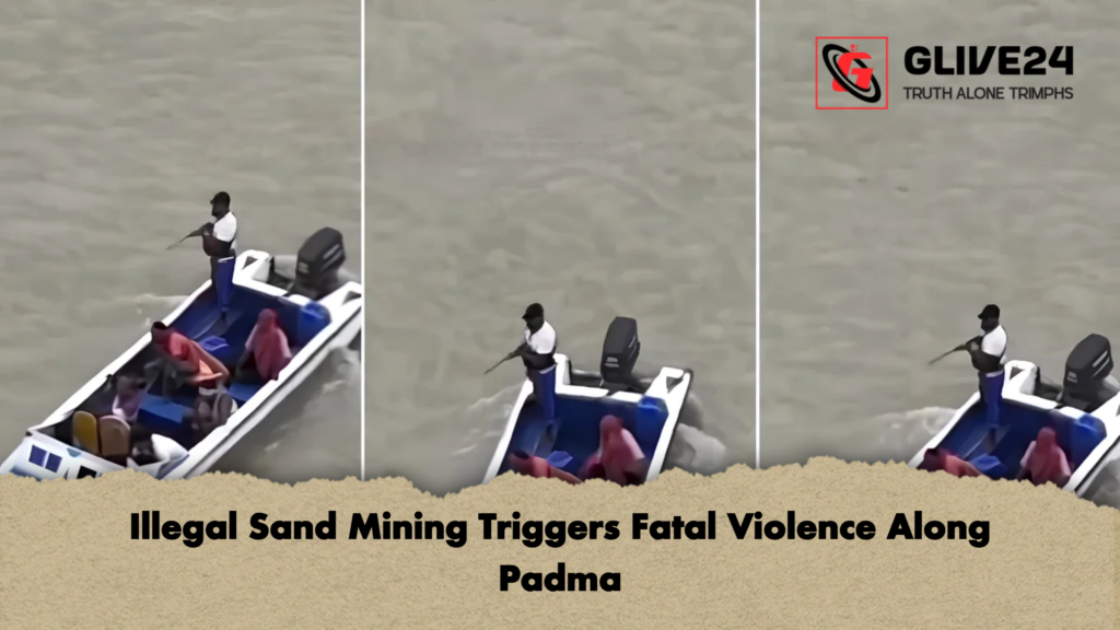 Illegal Sand Mining Triggers Fatal Violence Along Padma 2 Illegal Sand Mining Triggers Fatal Violence Along Padma