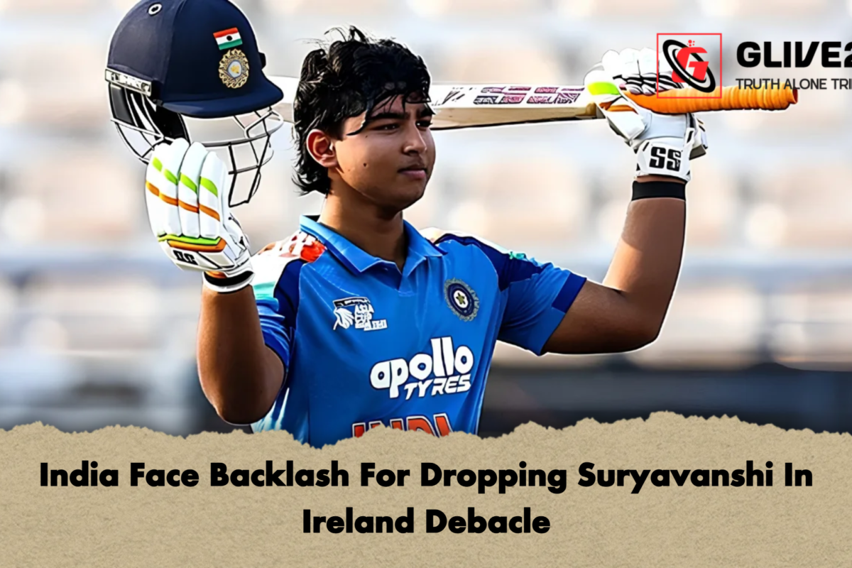 India Face Backlash For Dropping Suryavanshi In Ireland Debacle