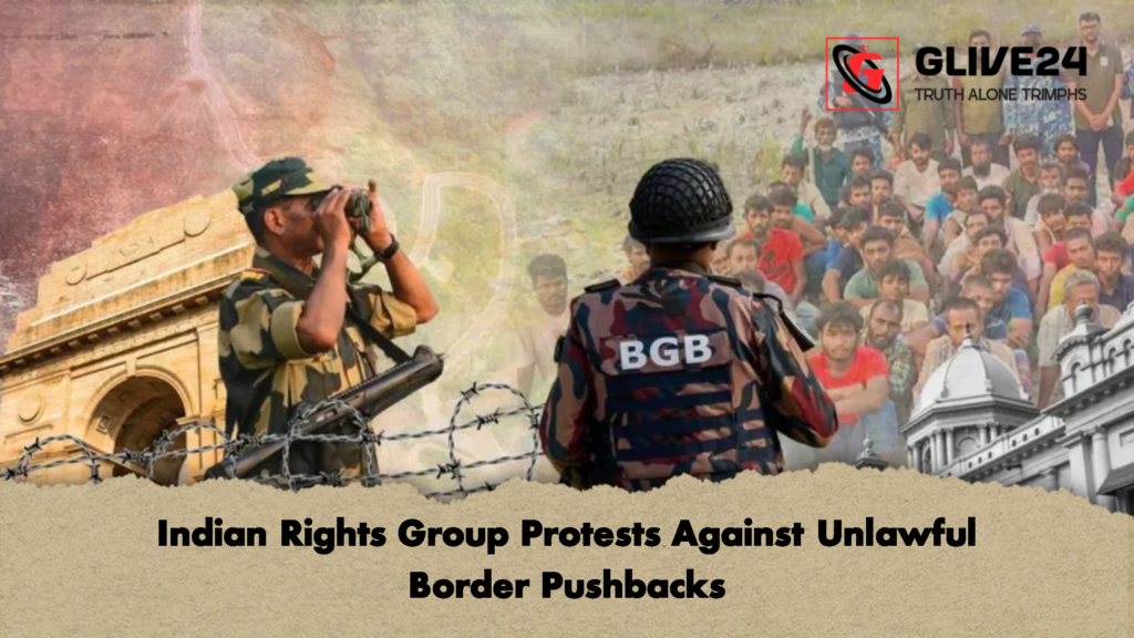 Indian Rights Group Protests Against Unlawful Border Pushbacks 2 Indian Rights Group Protests Against Unlawful Border Pushbacks