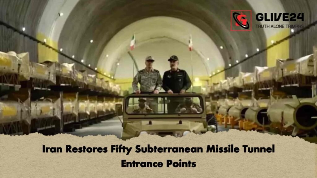 Iran Restores Fifty Subterranean Missile Tunnel Entrance Points