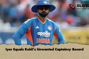 Iyer Equals Kohli’s Unwanted Captaincy Record