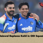 Jaiswal Replaces Kohli in ODI Squad Jaiswal Replaces Kohli in ODI Squad