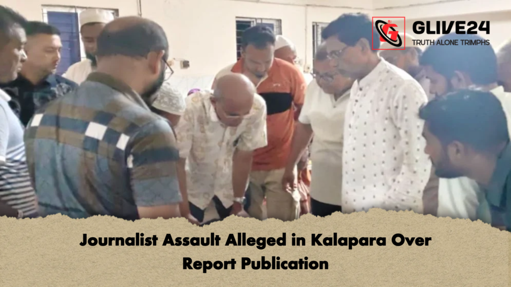 Journalist Assault Alleged in Kalapara Over Report Publication Journalist Assault Alleged in Kalapara Over Report Publication