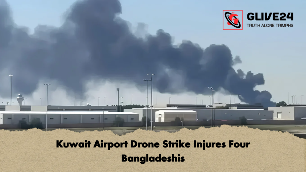 Kuwait Airport Drone Strike Injures Four Bangladeshis Kuwait Airport Drone Strike Injures Four Bangladeshis