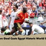 Late Own Goal Costs Egypt Historic World Cup Win