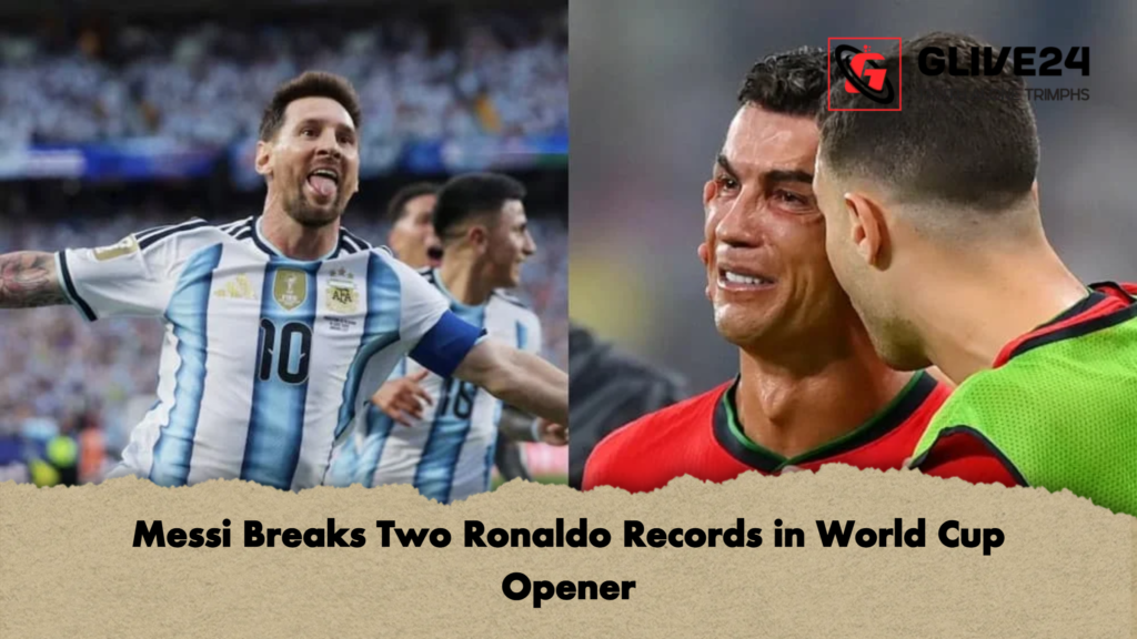Messi Breaks Two Ronaldo Records in World Cup Opener 2 Messi Breaks Two Ronaldo Records in World Cup Opener Messi Breaks Two Ronaldo Records in World Cup Opener