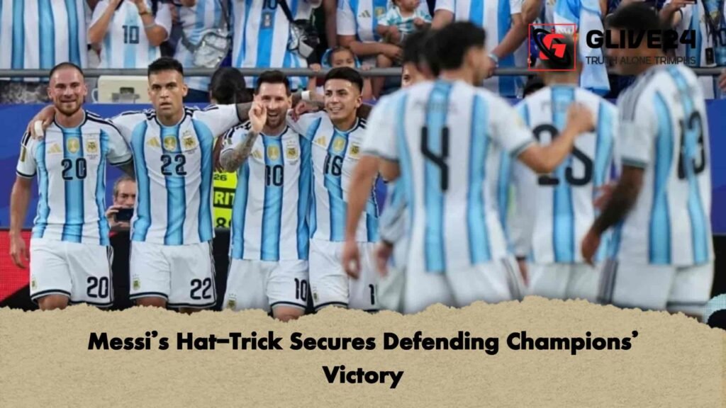 Messi's Hat-Trick Secures Defending Champions' Victory 2 Messi's Hat-Trick Secures Defending Champions' Victory