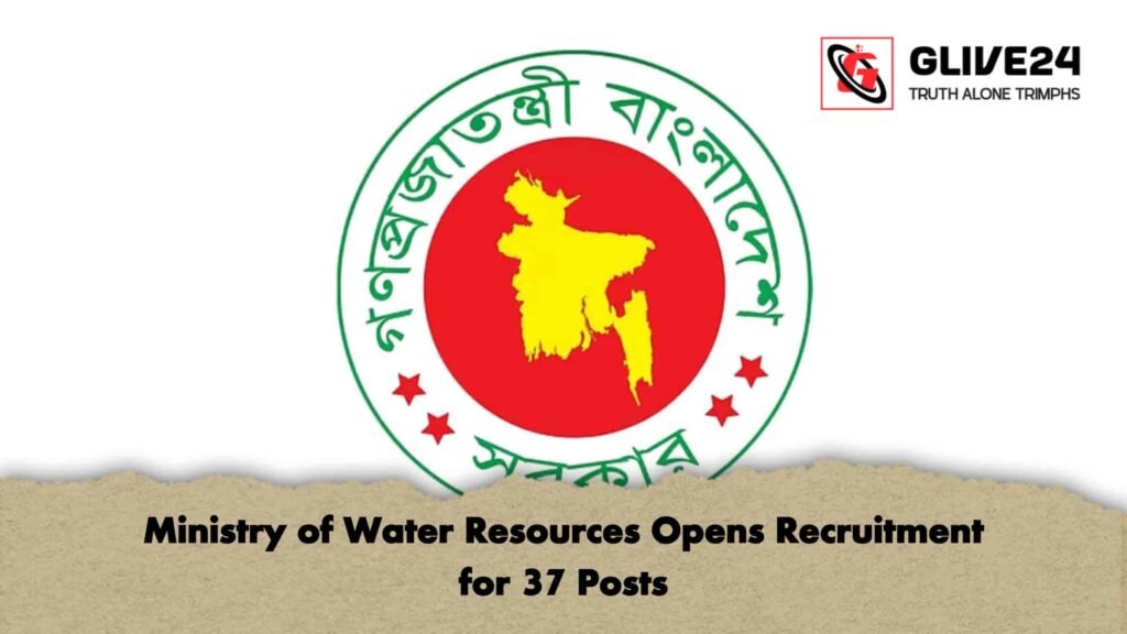 Ministry of Water Resources Opens Recruitment for 37 Posts