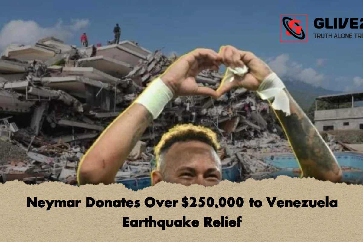Neymar Donates Over $250,000 to Venezuela Earthquake Relief