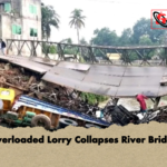 Overloaded Lorry Collapses River Bridge Overloaded Lorry Collapses River Bridge
