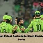 Pakistan Defeat Australia to Clinch Decisive ODI Series