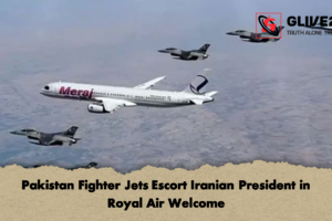 Pakistan Fighter Jets Escort Iranian President in Royal Air Welcome