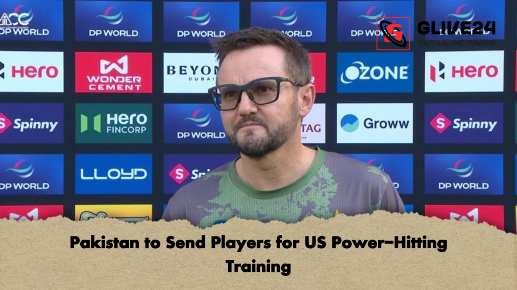 Pakistan to Send Players for US Power Hitting Training Pakistan to Send Players for US Power-Hitting Training