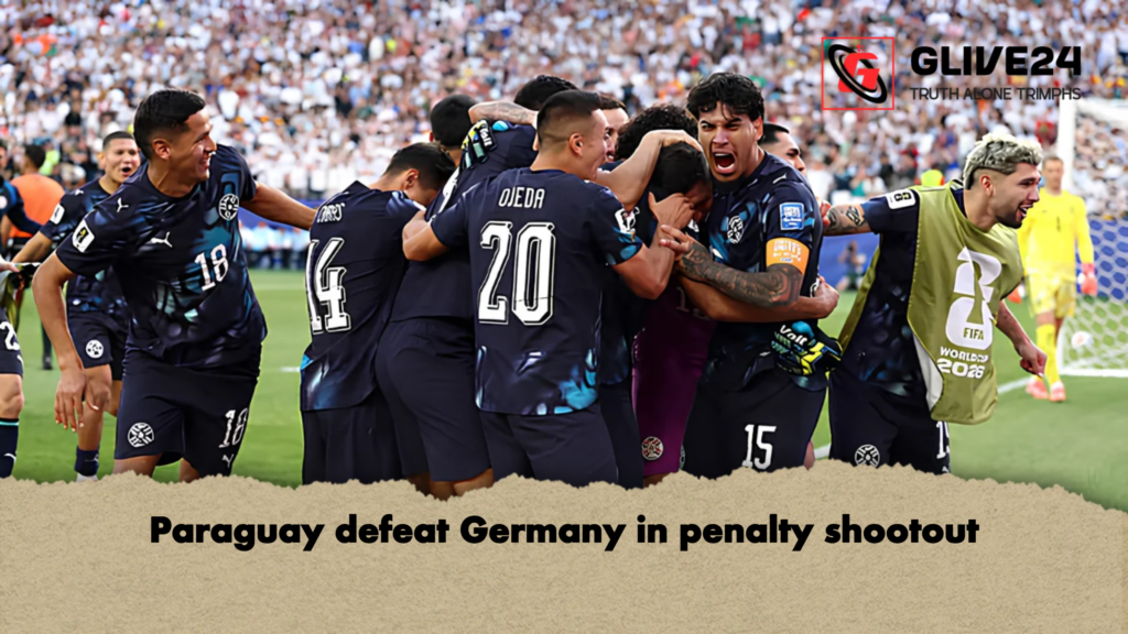 Paraguay defeat Germany in penalty shootout 2 Paraguay defeat Germany in penalty shootout