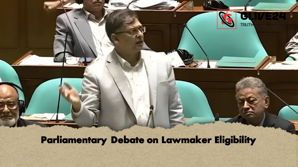 Parliamentary Debate on Lawmaker Eligibility 2 Parliamentary Debate on Lawmaker Eligibility