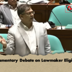 Parliamentary Debate on Lawmaker Eligibility 2 Parliamentary Debate on Lawmaker Eligibility