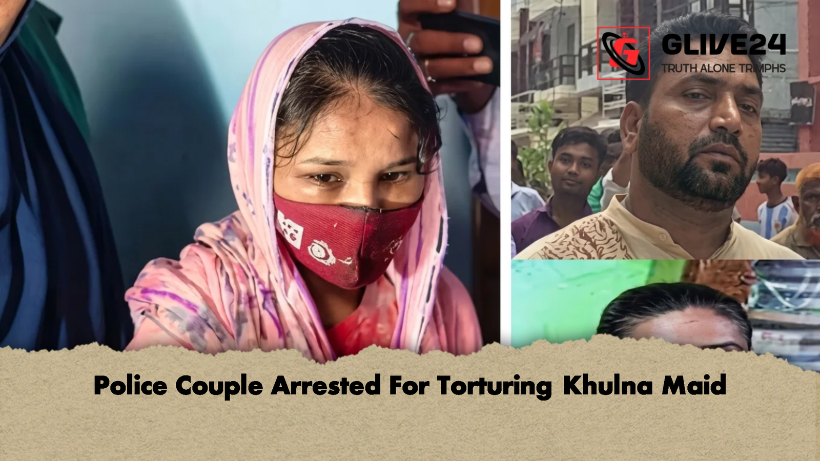 Police Couple Arrested For Torturing Khulna Maid