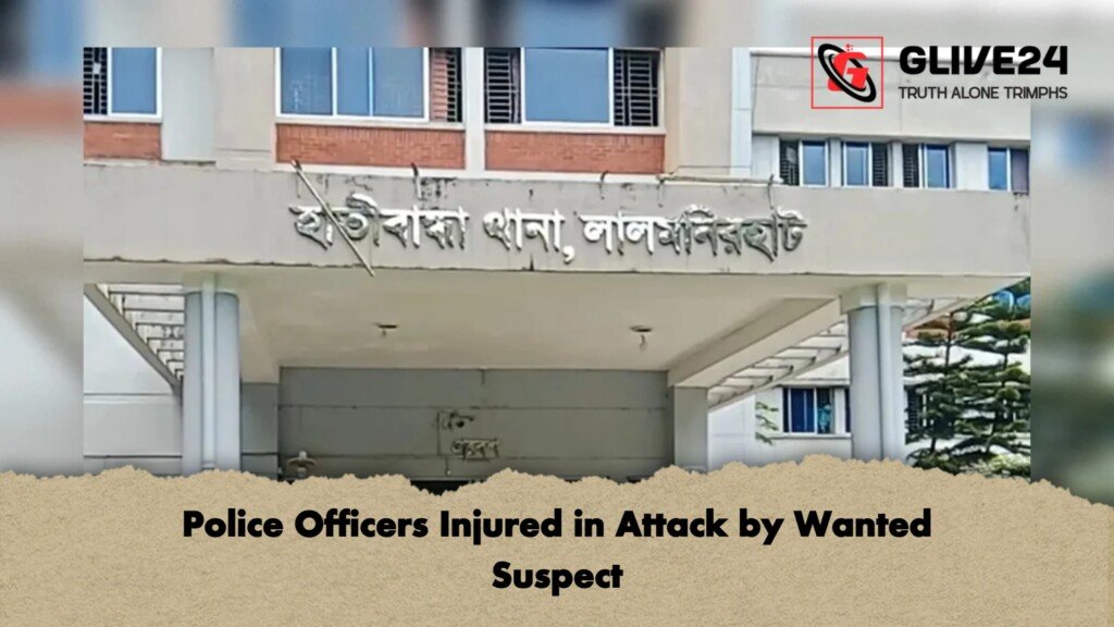 Police Officers Injured in Attack by Wanted Suspect 1 Police Officers Injured in Attack by Wanted Suspect