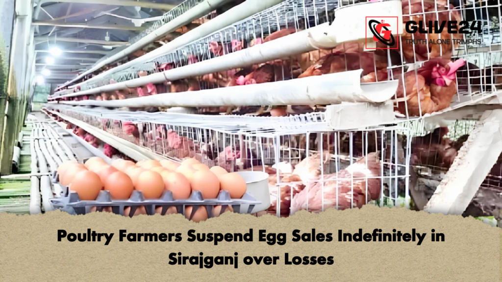 Poultry Farmers Suspend Egg Sales Indefinitely in Sirajganj over Losses 2 Poultry Farmers Suspend Egg Sales Indefinitely in Sirajganj over Losses