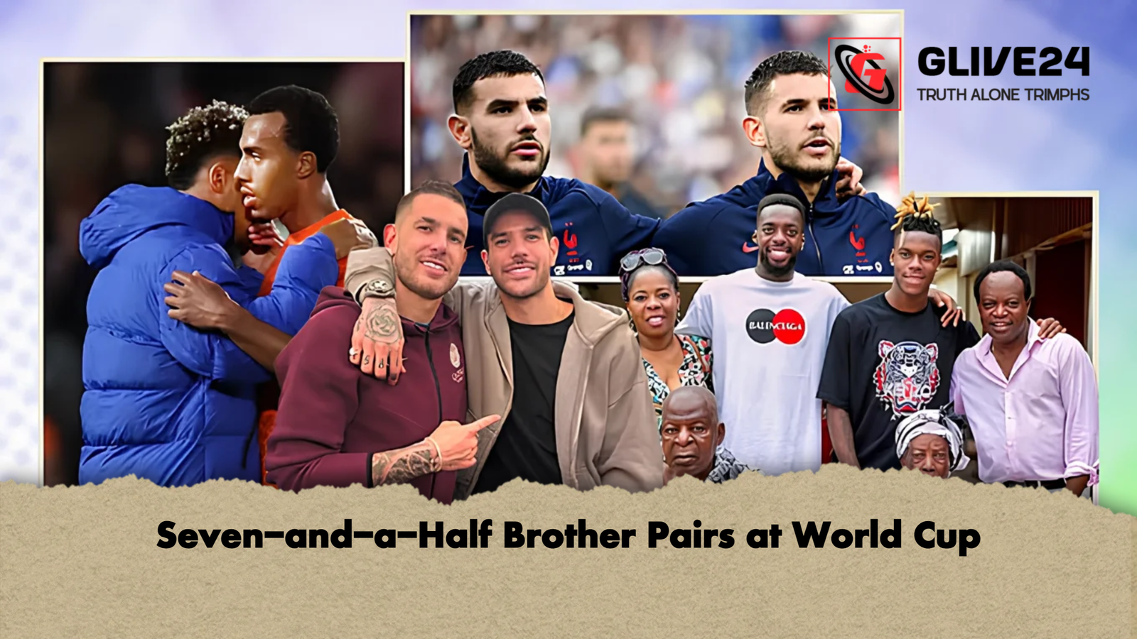 Seven-and-a-Half Brother Pairs at World Cup 1 Seven and a Half Brother Pairs at World Cup 2 Seven-and-a-Half Brother Pairs at World Cup