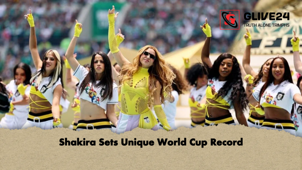 Shakira Sets Unique World Cup Record Shakira Sets Unique World Cup Record