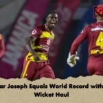 Shamar Joseph Equals World Record with Five-Wicket Haul