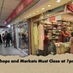 Shops and Markets Must Close at 7pm