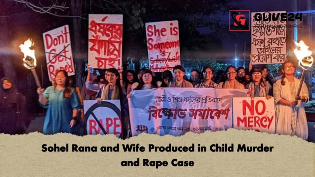 Sohel Rana and Wife Produced in Child Murder and Rape Case