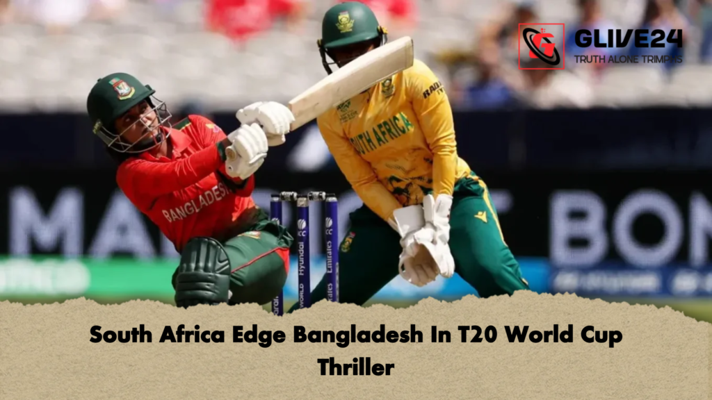 South Africa Edge Bangladesh In T20 World Cup Thriller 2 South Africa Edge Bangladesh In T20 World Cup Thriller