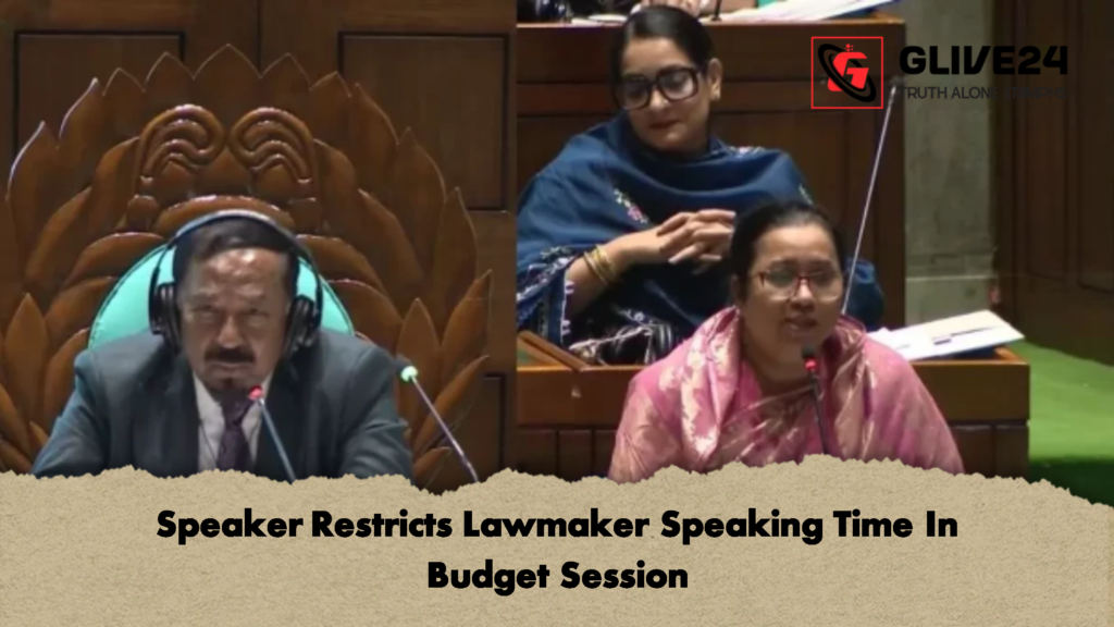Speaker Restricts Lawmaker Speaking Time In Budget Session 2 Speaker Restricts Lawmaker Speaking Time In Budget Session