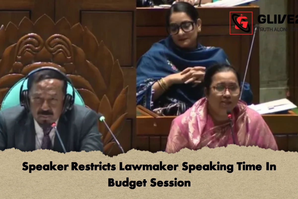 Speaker Restricts Lawmaker Speaking Time In Budget Session