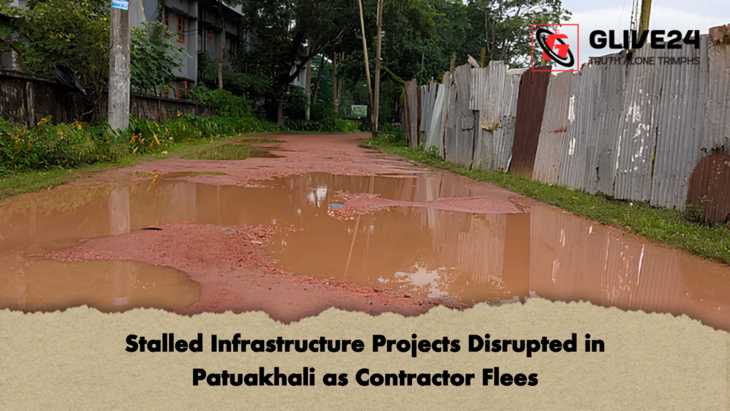 Stalled Infrastructure Projects Disrupted in Patuakhali as Contractor Flees 2 1 Stalled Infrastructure Projects Disrupted in Patuakhali as Contractor Flees