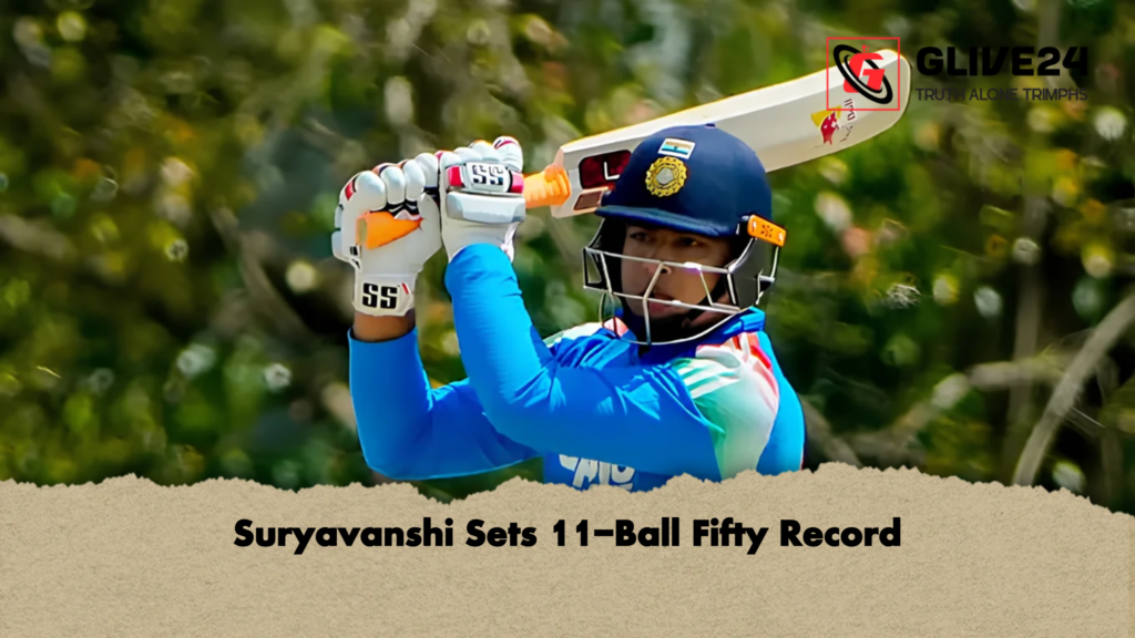 Suryavanshi Sets 11 Ball Fifty Record 2 Suryavanshi Sets 11-Ball Fifty Record