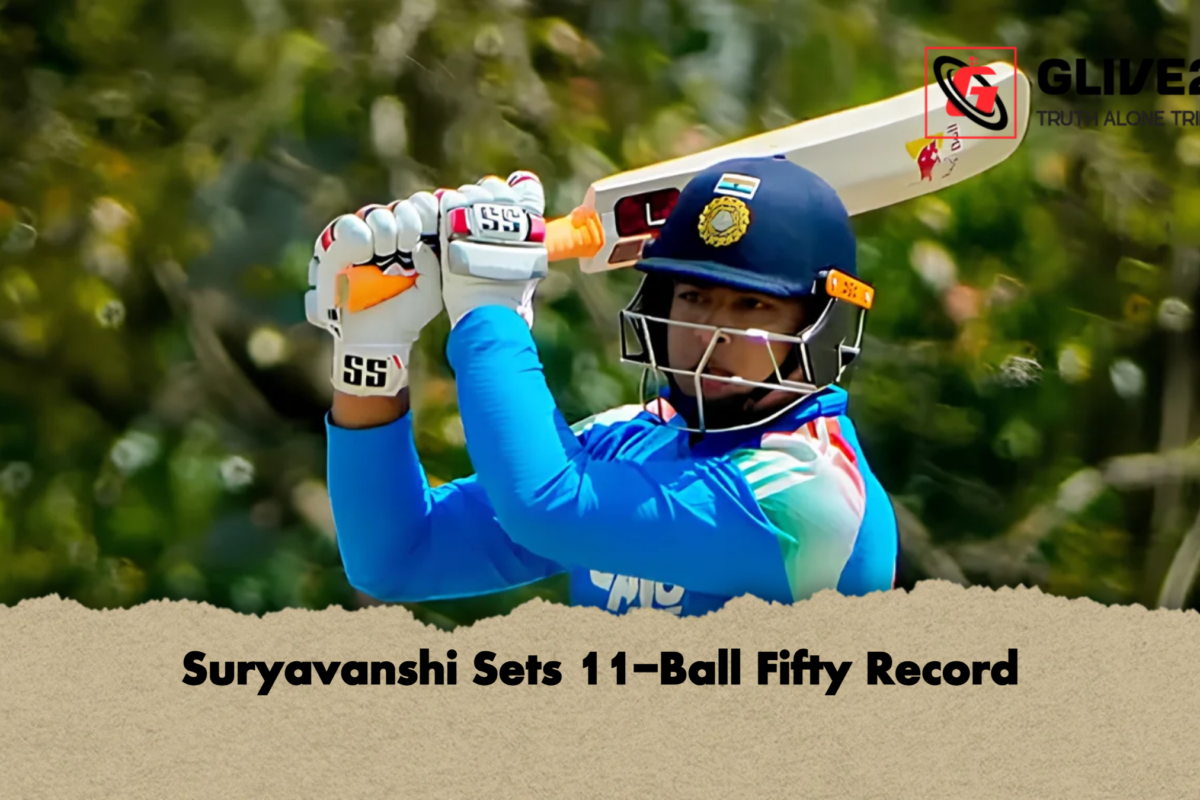 Suryavanshi Sets 11-Ball Fifty Record